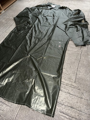 Vintage pvc raincoat rain cape - vintage,