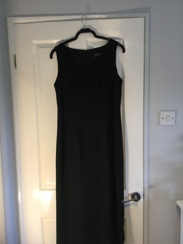 Black evening occasion dress - occasion,
