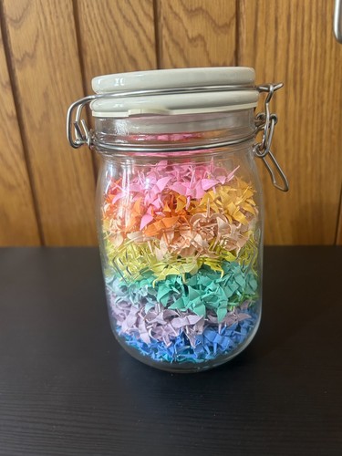 1000 rainbow origami - 1000+, paper