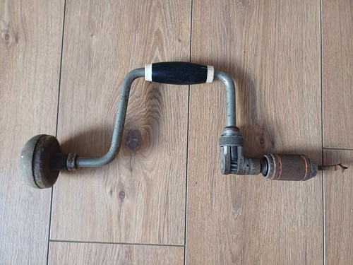 Vintage stanley hand brace - stanley,