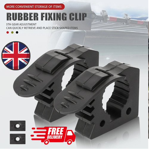 2pcs car rubber clamps - rubber, shovel