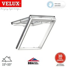 VELUX GPL FK06 2070 White Top Hung Window Laminated - 66 cm x 118 cm