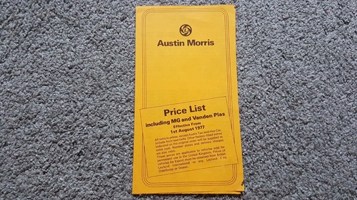 Austin morris vanden plas - vanden,