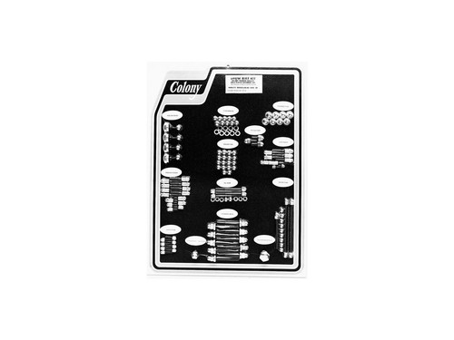 Colony motorcycle acorn chrome - colony,