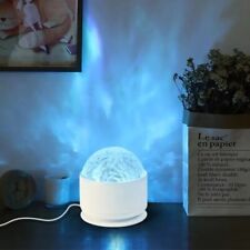 Ocean Wave Projector Night Light, Aura Aurora Glow Lamp, 16 Colors, 1Pc