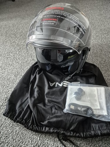 Sena motorcycle helmet with - sena,