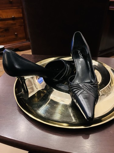 Aldo women black leather - aldo,