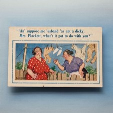 Donald McGill Comic Postcard