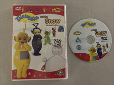 TELETUBBIES - Teletubbies & The Snow Ltd Edition - Children's Christmas  DVD VGC