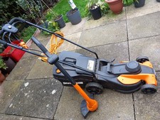 Worx Corded Electric Lawnmower & Strimmer Set Collection Only from Rugby