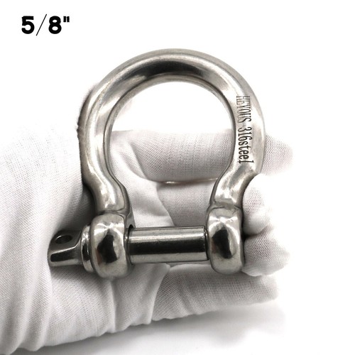 Ring shackle 316 - 5/8", d