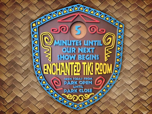 Enchanted tiki room next - next, show