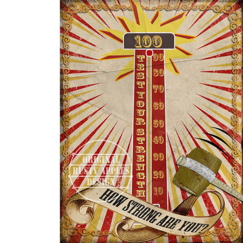 Test your strength vintage - your,