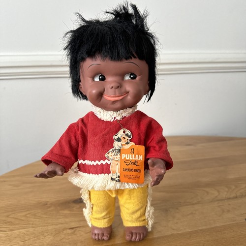 Vintage pullan doll - vintage, a