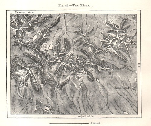 The tatra slovakia sketch - tatra.,