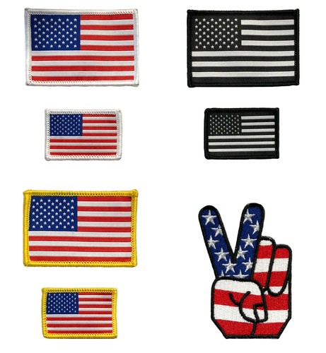 Usa united stated flag iron - usa, on