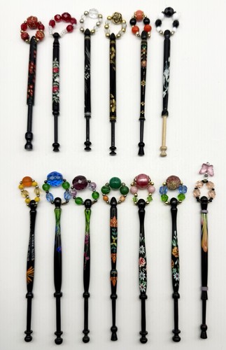 Decorative lace bobbins - lace,