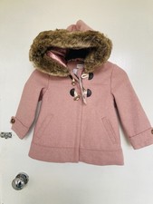 Girls pink coat age 3-4 brand
