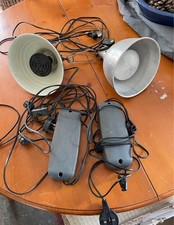 Reptile Light Fixture Bundle Heat Lamps and Uv Units for Reptiles