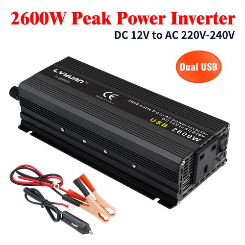 1000w 2600w power inverter - 2600w, dc