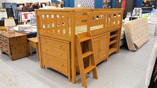 Wooden bed frame furniture - bed,
