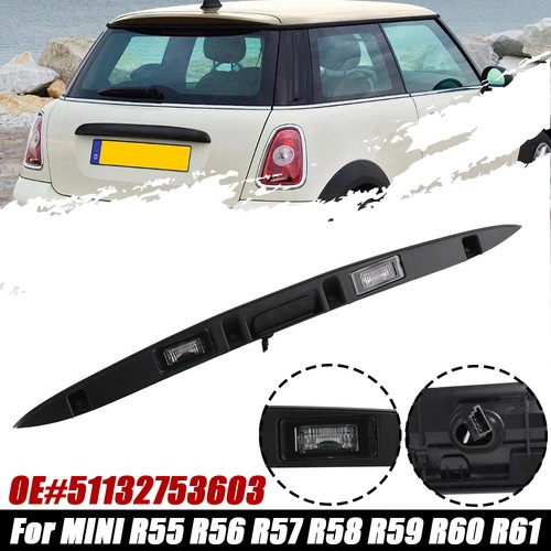 Rear trunk boot handle grip - trunk,