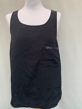 Primark Black Hi-Low Hem Vest