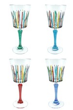 Set of Four Murano Wine