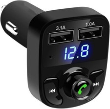 Bluetooth FM Transmitter Car Kit MP3 Player USB Charger Handsfree Adapter UK
