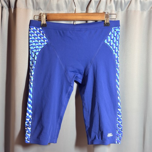 Funky trunks blue - funky, geometric
