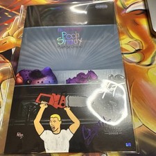 Do You Pooh Eminem Death of Slim Shady purple Mask 5/5 dual Signed and remark 