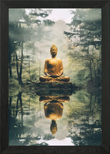 Nature Buddha Framed Wall Art