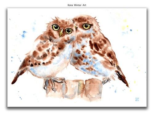 Original 6x8 watercolour - original,