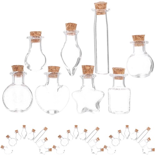 Lovely mini glass bottle with - glass,
