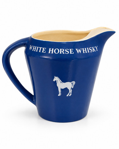 White horse scotch whisky jug - white,
