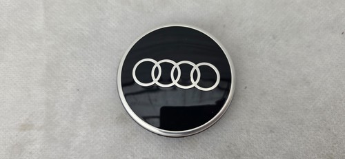 Audi 60mm gloss black - gloss, alloy