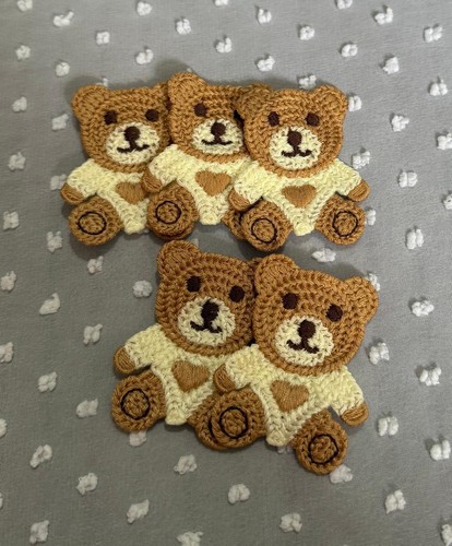 5pcs cute crochet knitted - cute,