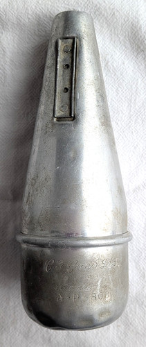 Vtg aluminum straight mute - mute, cg