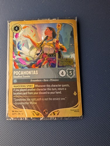 Pocahontas steadfast traveler - pocahontas,