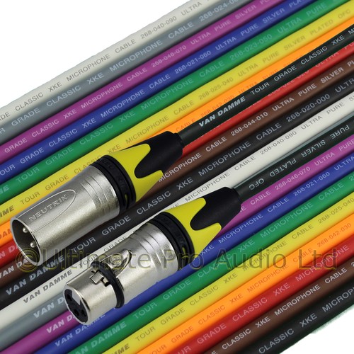 Van damme mic cable - mic, with