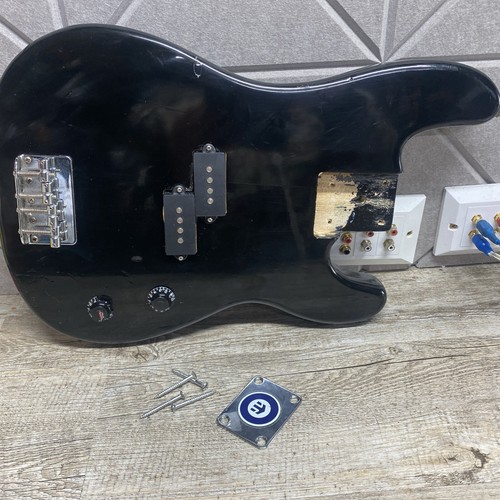 Guitar body project - man, cave