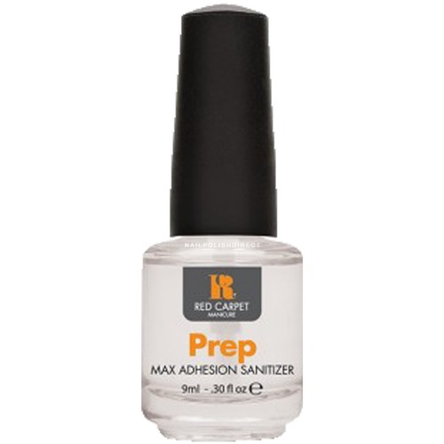Red carpet manicure - carpet, prep