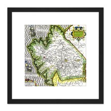 Map Antique Mercator 16th