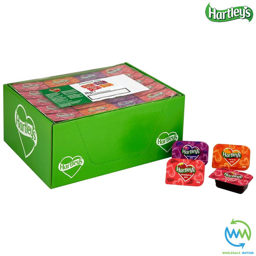 Hartleys assorted jam portions - hartleys,
