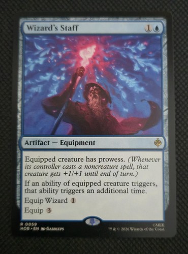 Wizard staff rare the - 59,
