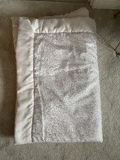 Beautiful White And Silver Bed