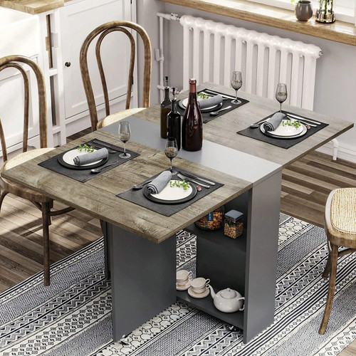 Folding dining table - folding,