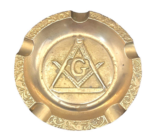 Vtg solid brass - vtg.,