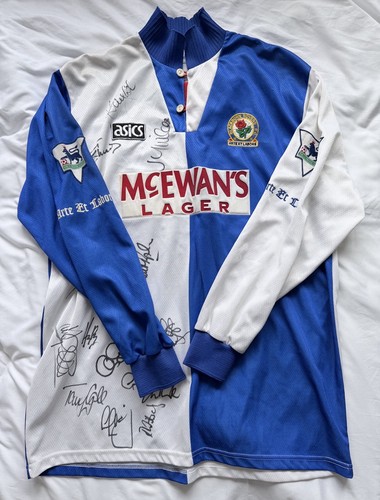 Blackburn rovers match worn - blackburn,