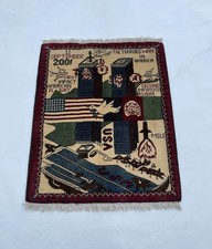 #748 Handmade rug 9/11 twin